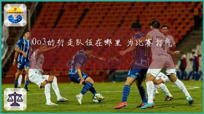 Oo3的行走队伍在哪里 为比赛打气！